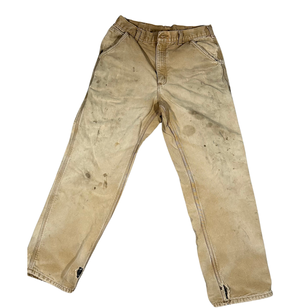 Carhartt Fleeced Khaki Pants