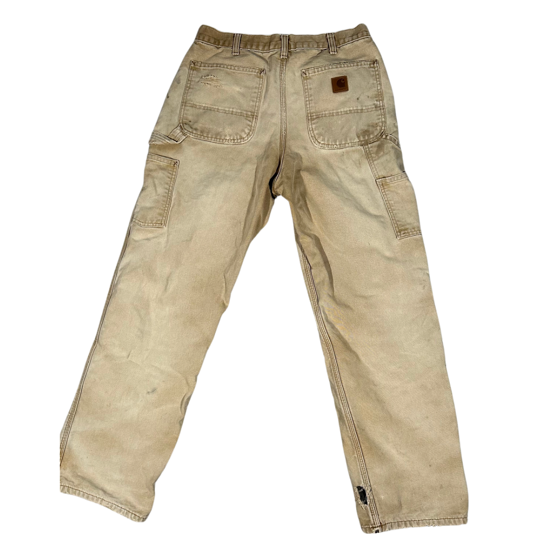 Carhartt Fleeced Khaki Pants