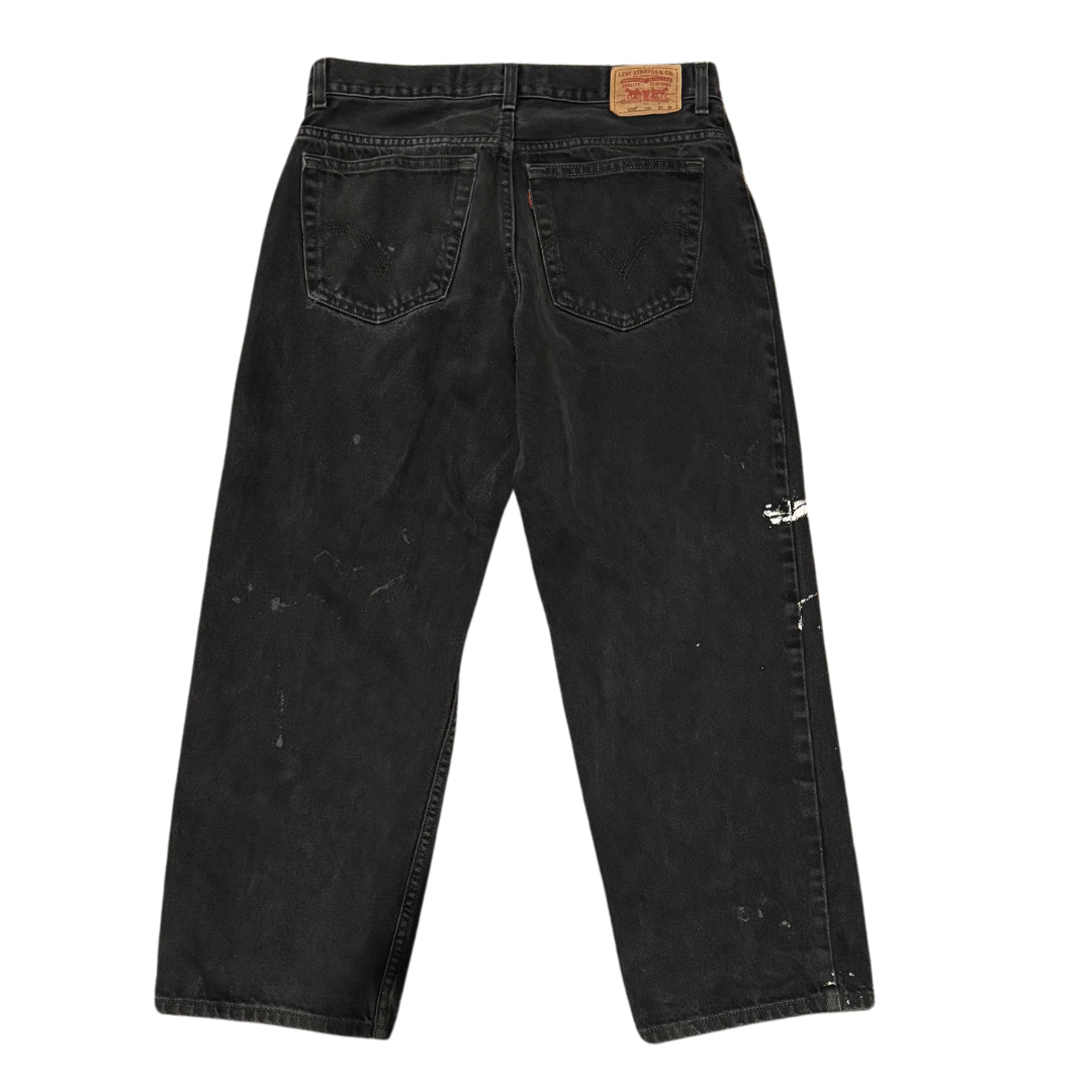 Black Levi Denim Jeans