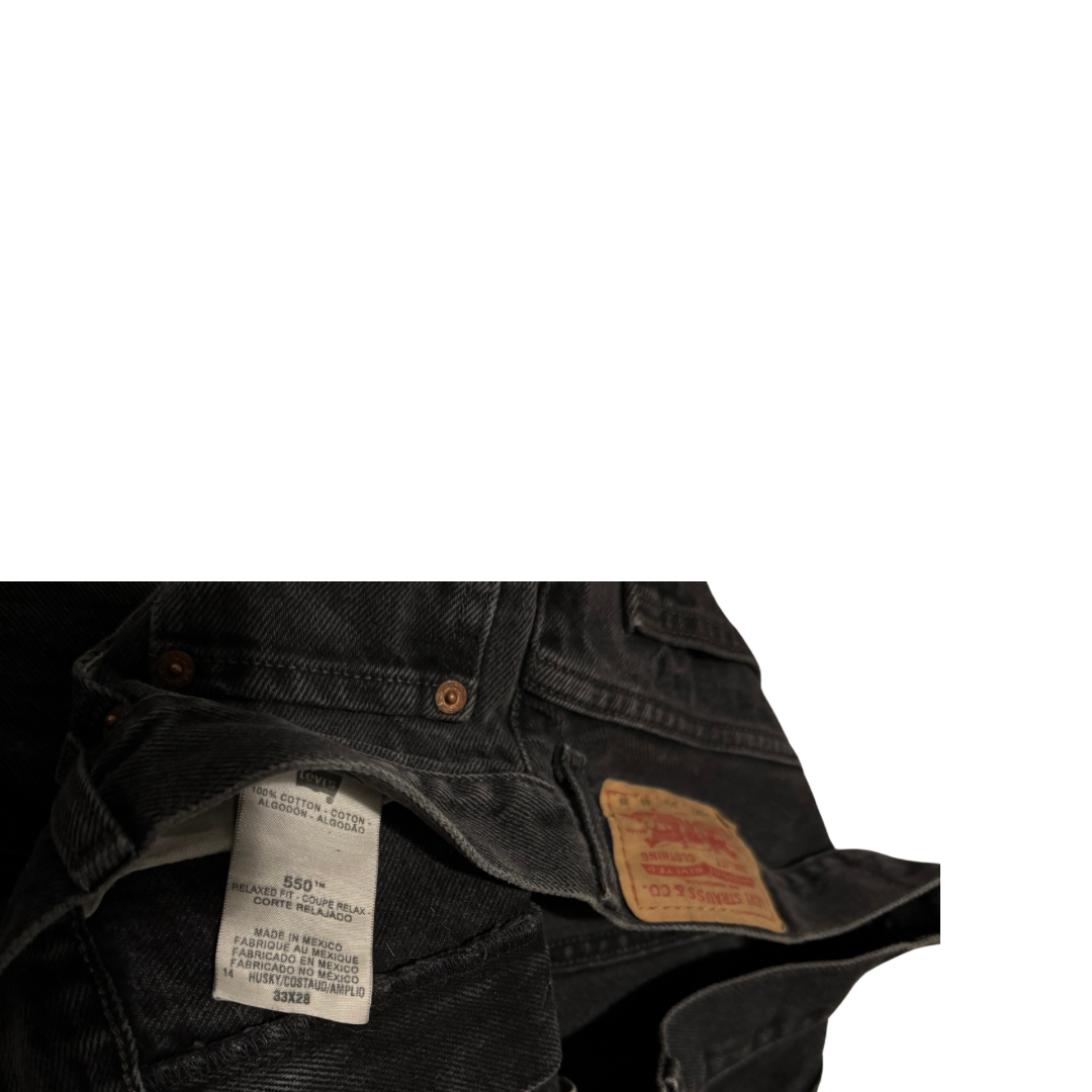 Black Levi Denim Jeans