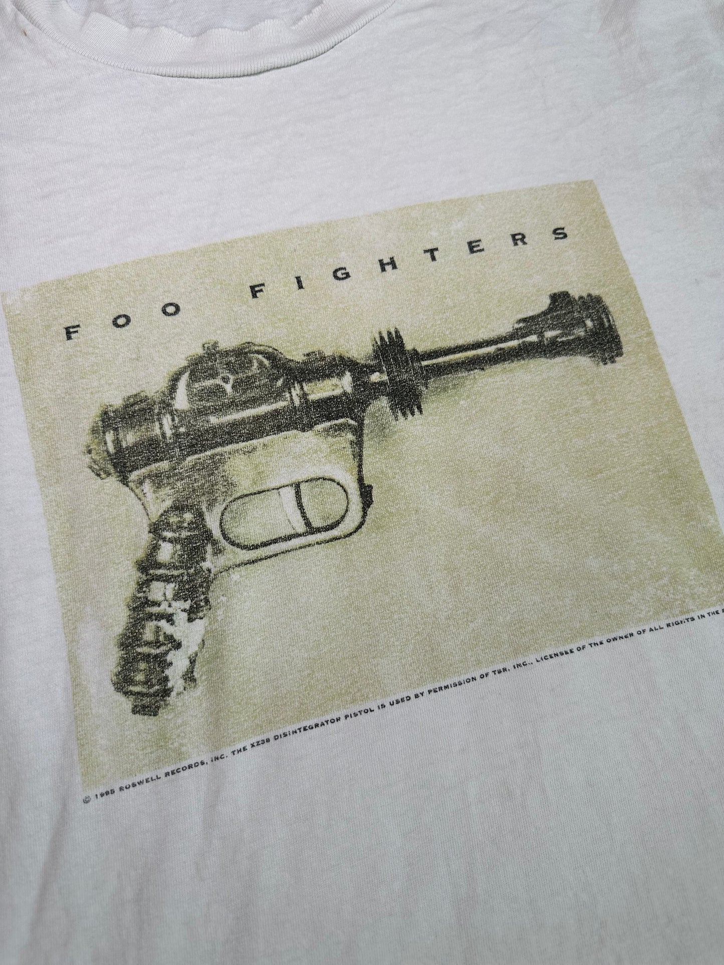 1995 Foo Fighters Ray Gun T-Shirt