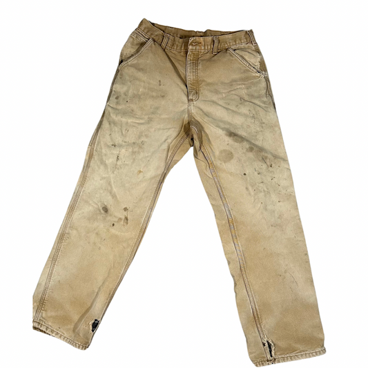 Carhartt Fleeced Khaki Pants