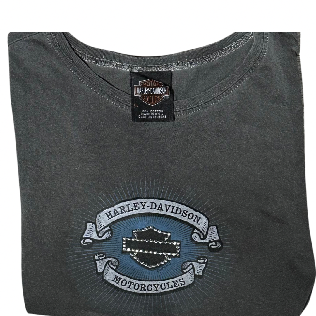 Harley Davidson Rhinestone T-Shirt