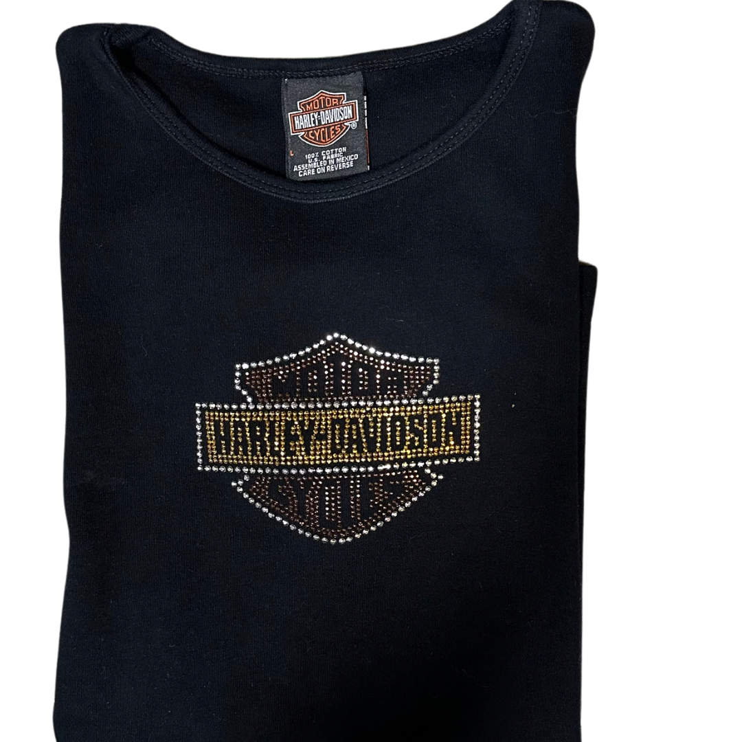 Harley Davidson Rhinestone T-Shirt