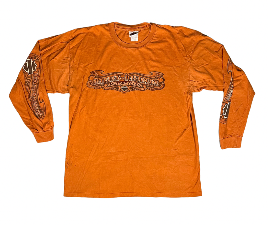 Harley Davidson Dallas Tx Long Sleeve T- Shirt