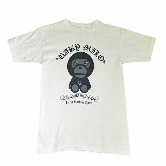 2009 Bape X Chrome Heart Baby Milo T-Shirt