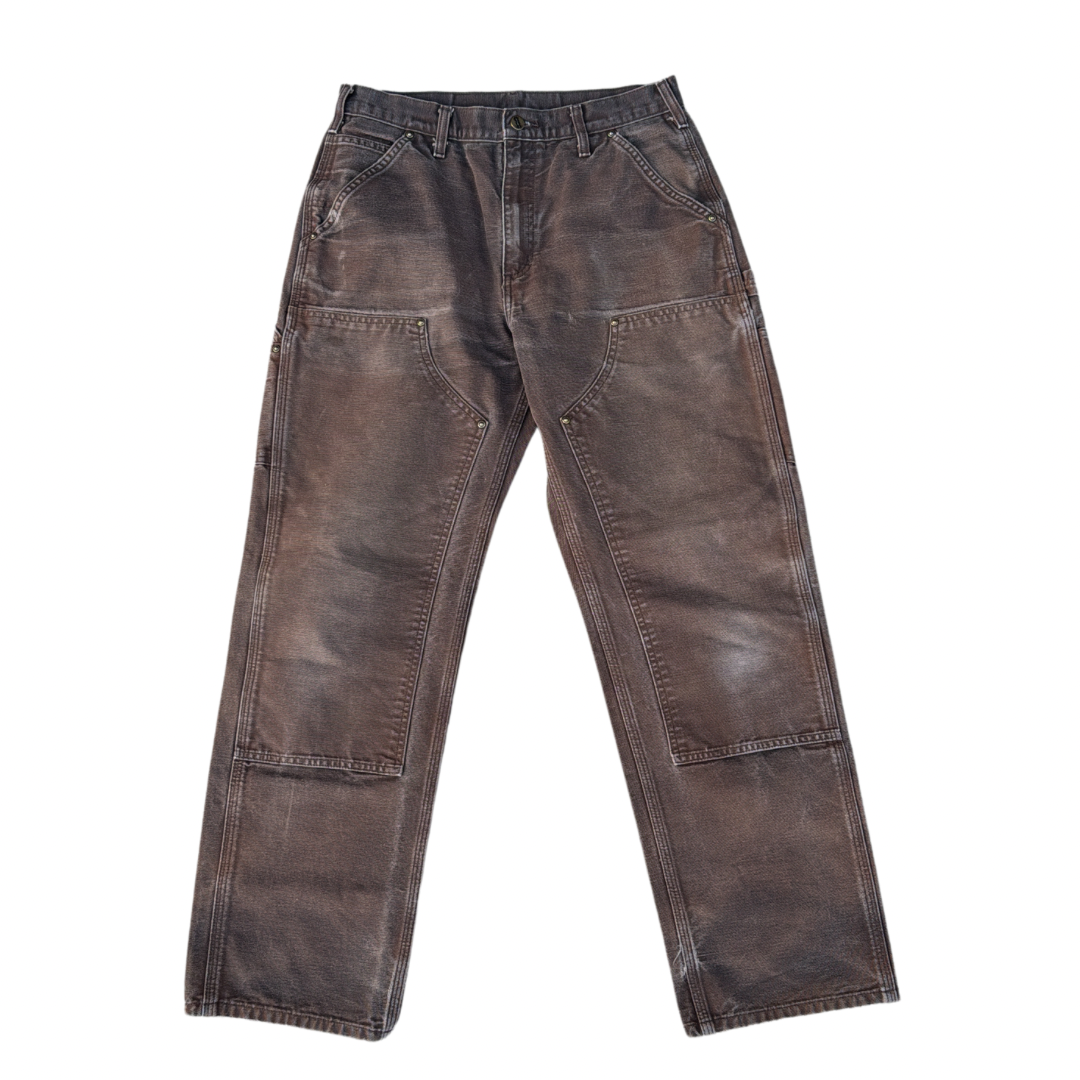 Brown Double Knee Carhartt Pants